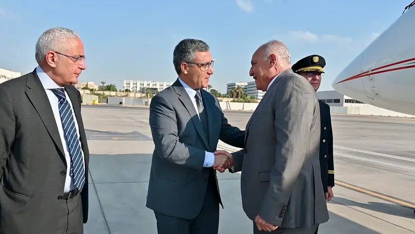 Mr.Attaf arrives in Cairo