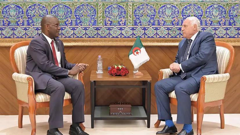 Mr Attaf receives the Regional Director for the Middle East and North Africa region of the Global Green Growth Institute (GGGI)