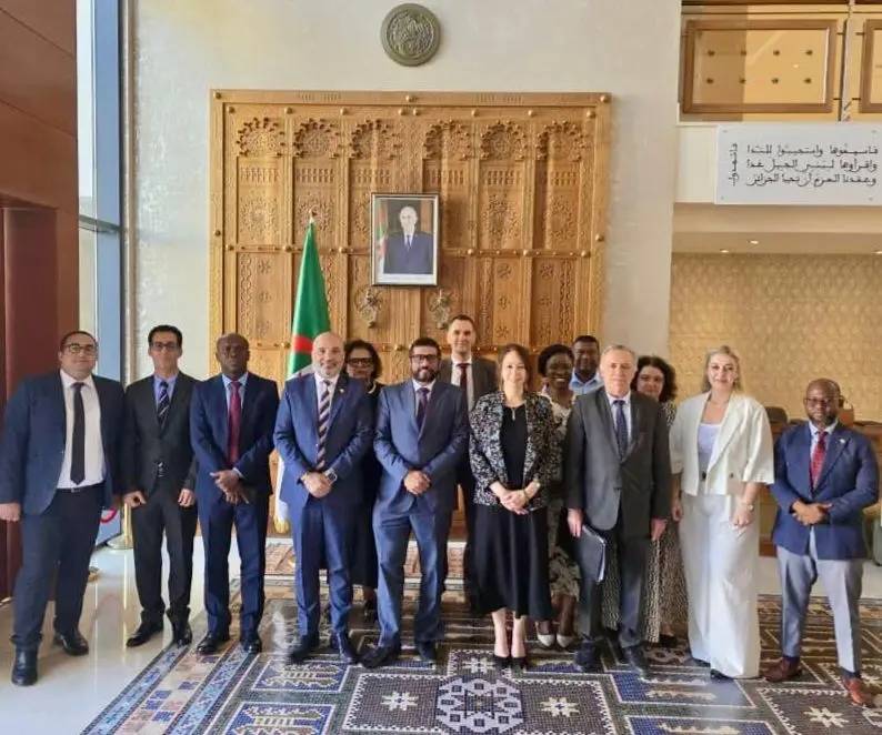 Mrs Mansouri receives high-level delegation for 4th IATF preparations