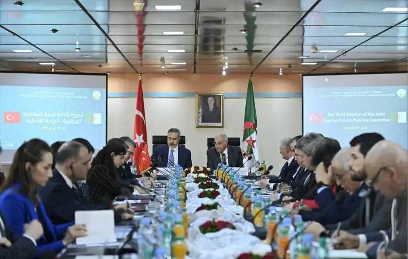 السيد عطاف يترأس مع نظيره التركي أشغال الدورة الثالثة للجنة التخطيط الجزائرية-التركية